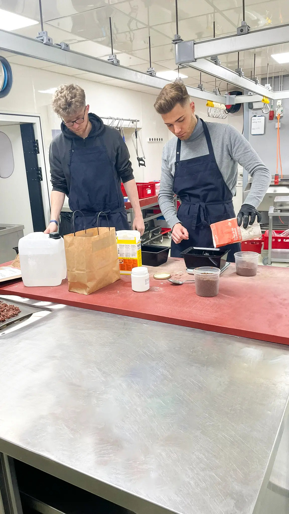 
Productie van een testbatch
